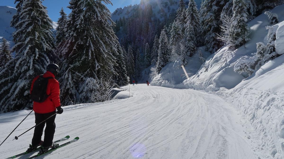 Les Gets i franska alperna är den första skidorten i Europa som förbjudit rökning