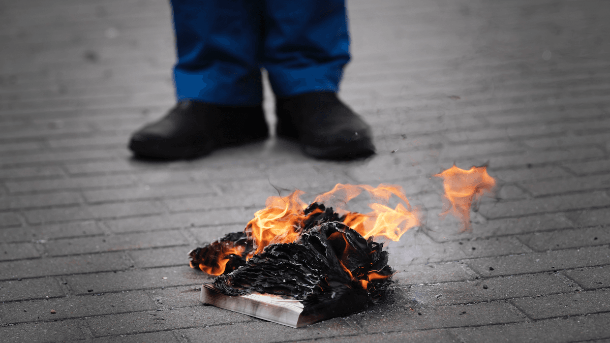 Bojkott av svenska varor, koranbränning