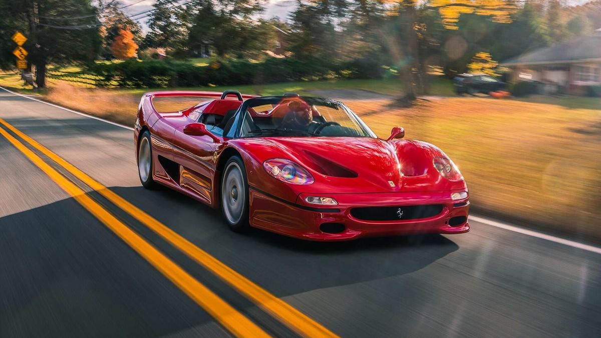 Ferrari F50 självkörande