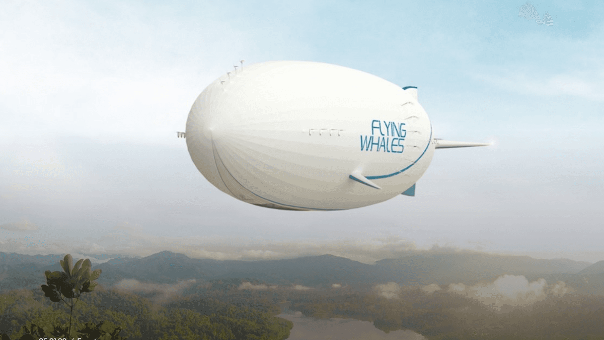 Det franska bolaget Flying Whales hoppas att deras luftskepp ska förändra hållbara transporter