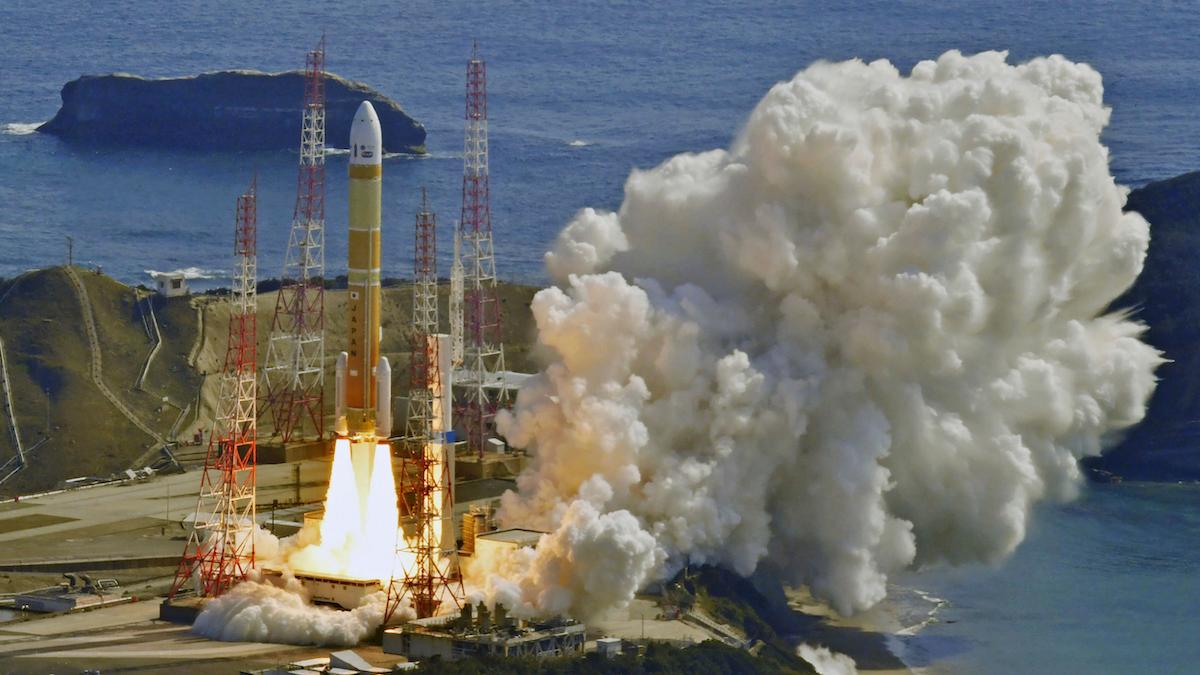 Den här gången lyfte Japans nya rymdraket H3, men rymdorganisationen tvingades förstöra den kort därefter