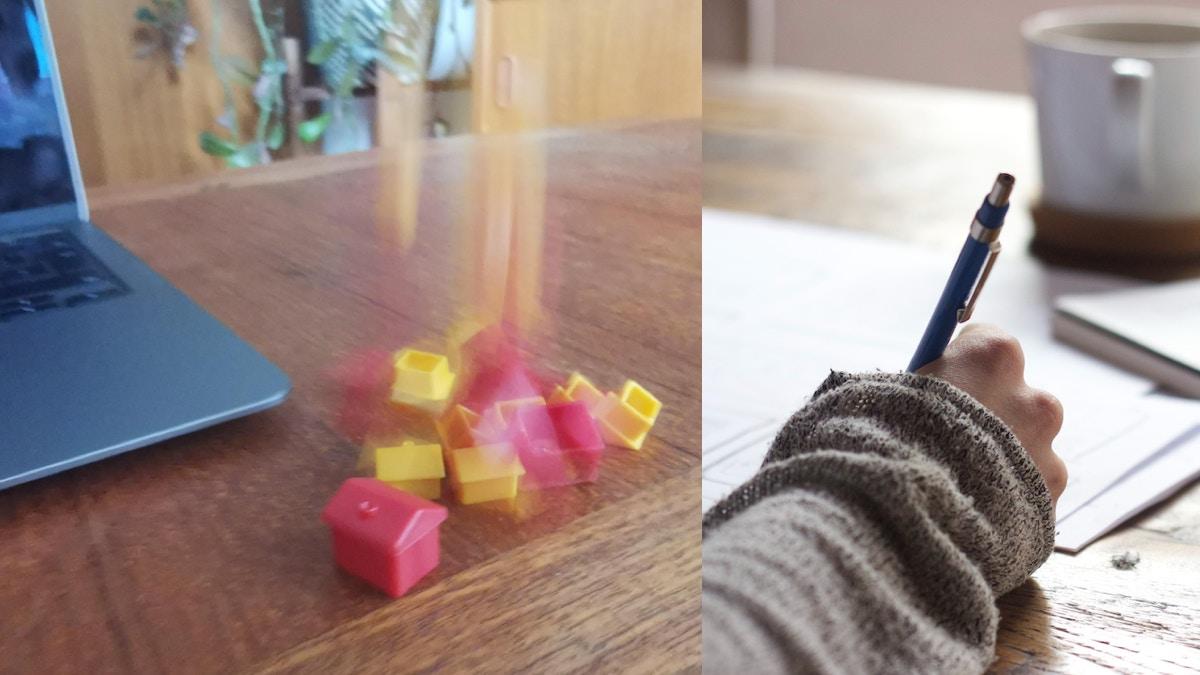 Bostadspriserna faller