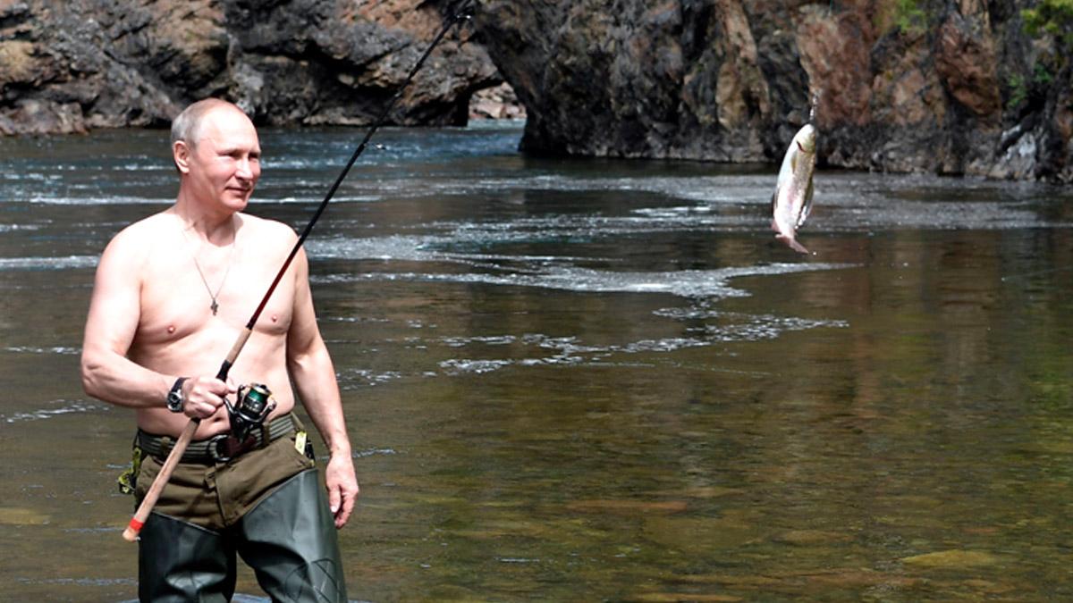 Putin fiskevilla