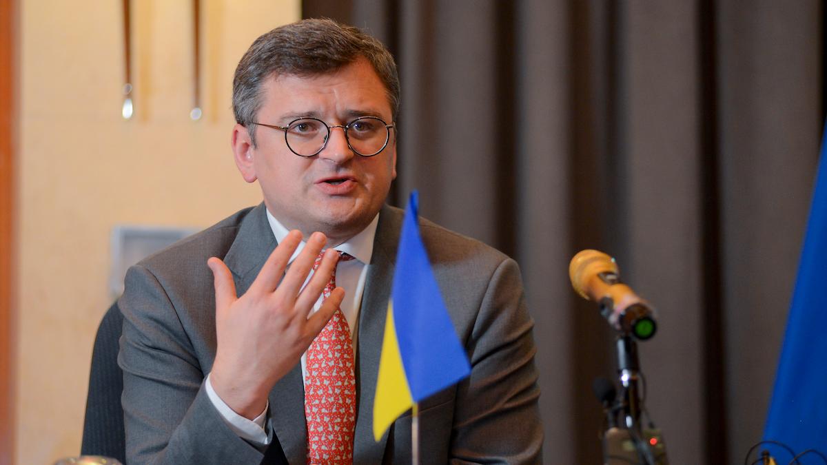 Ukrainas utrikesminister Dmytro Kuleba vill bygga starka partnerskap i Afrika