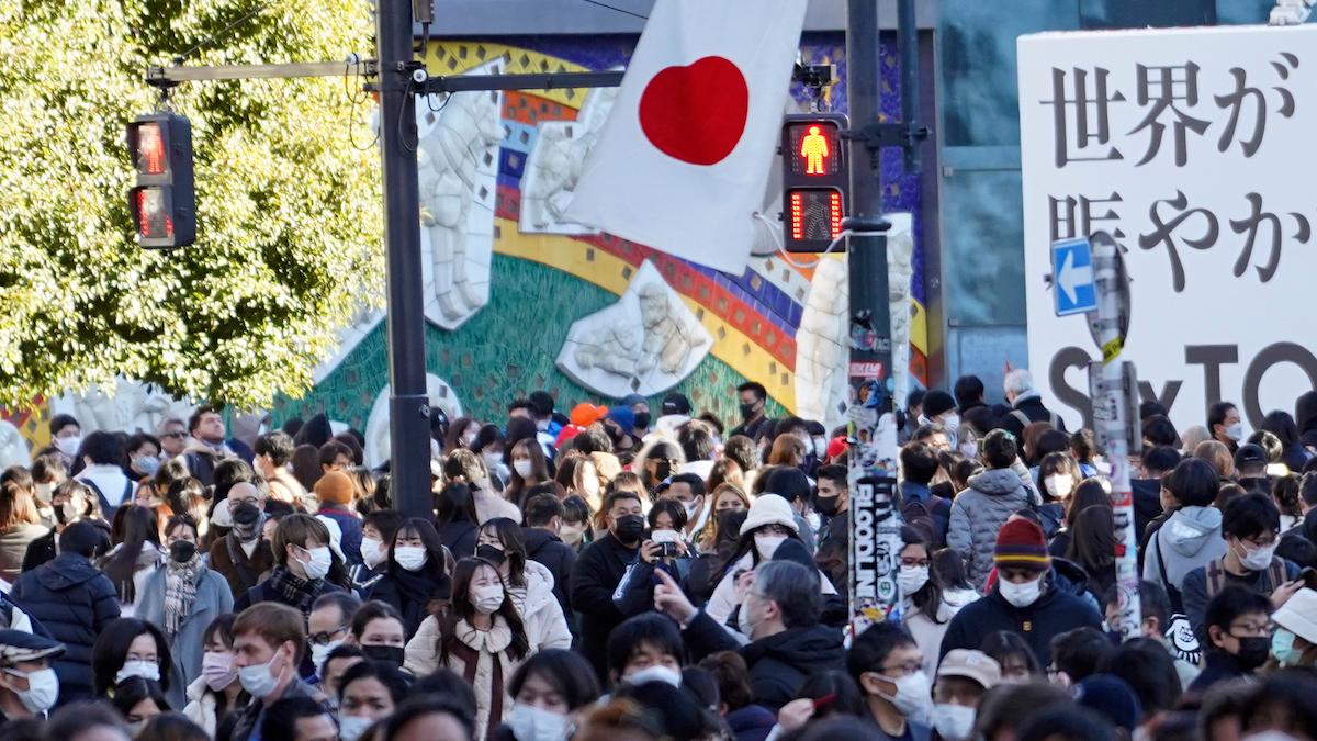 Japans befolkning minskar - krisen värre