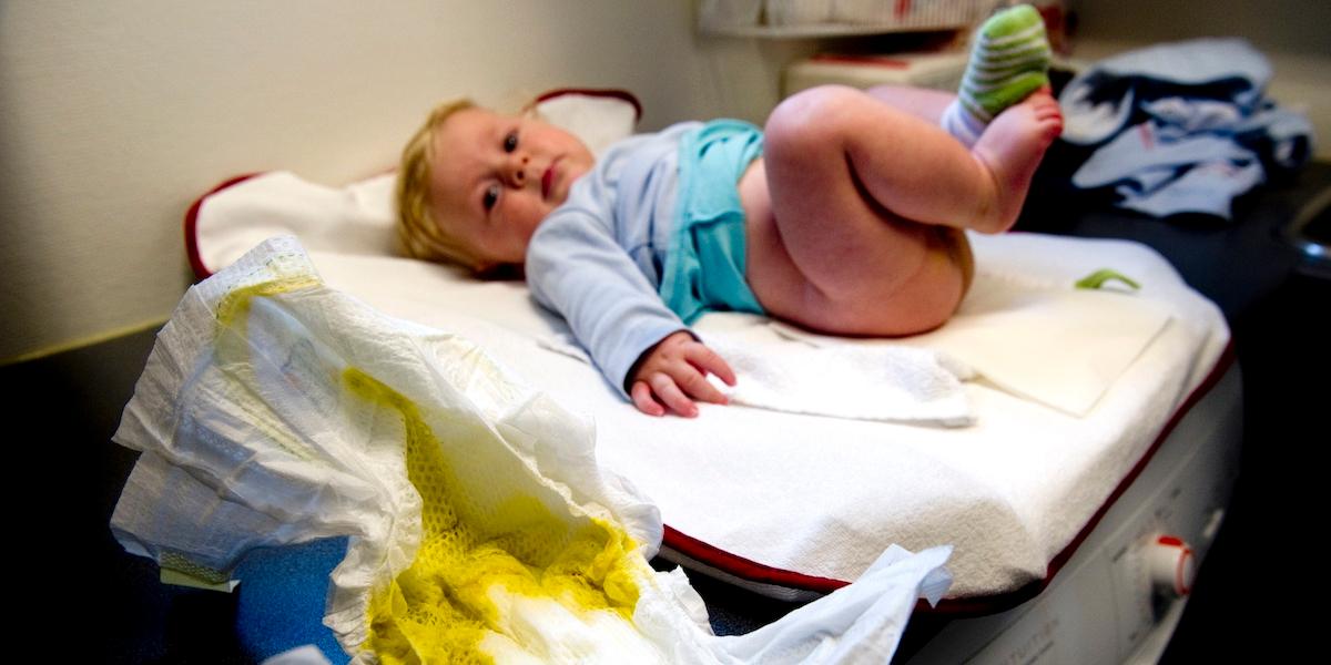 Mikrobiomet i spädbarns tarmar spelar en viktig roll i hjärnans utveckling