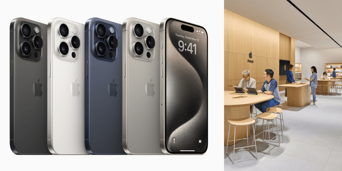 Prissänkning av Iphone 15 i Kina