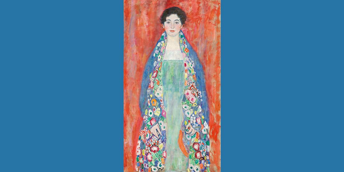 Målningen Fraulein Lieser, av Gustav Klimt, har återfunnits efter 99 år och ska säljas på auktion