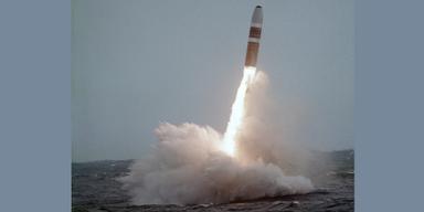 En Trident-missil vid en lyckad uppskjutning. I januari gick det dock fel vid uppskjutningen av en sådan kärnvapenmissil utanför Floridas kust