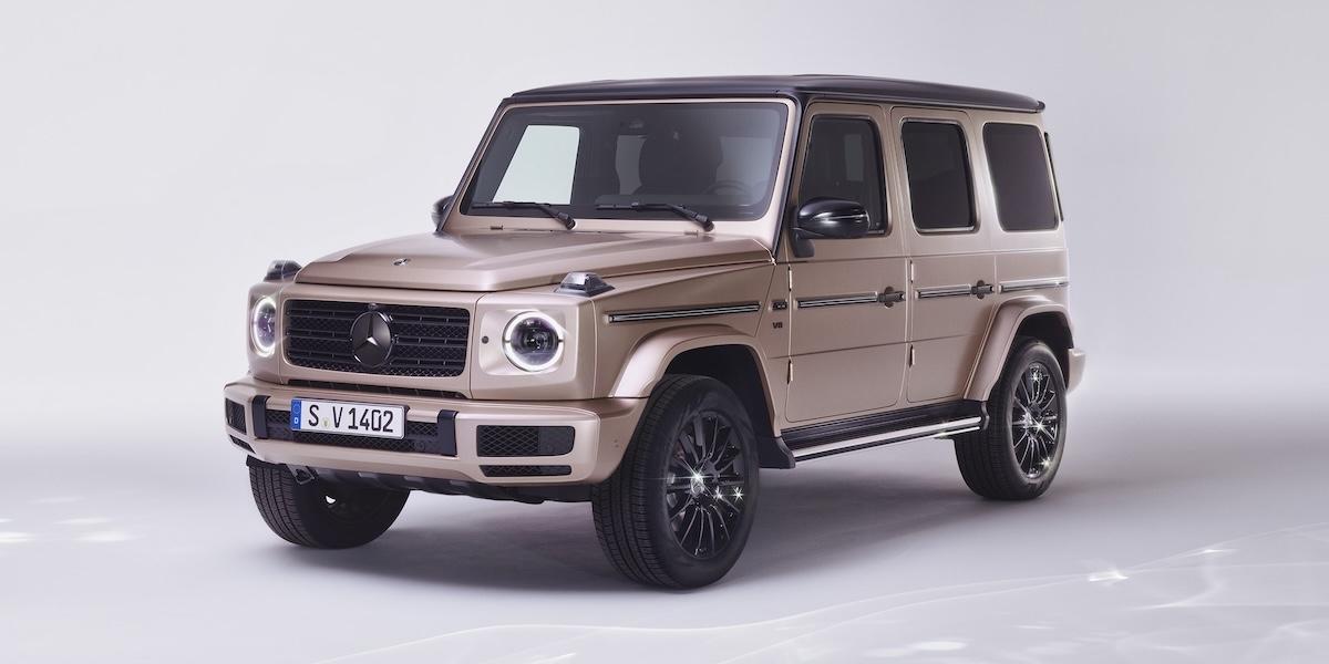 Mercedes släppte nyligen sin G-Class "Stronger Than Diamonds Edition". (Foto: Mercedes)