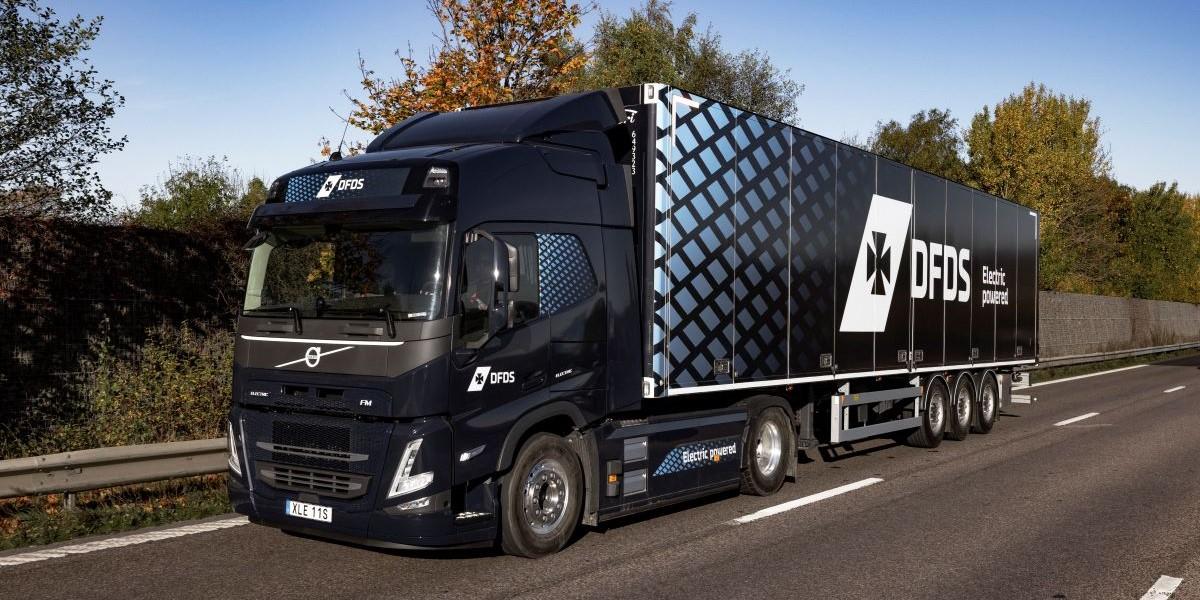 DFDS fortsätter satsa på elbilar. 100 nya från Volvo ger Europas största flotta