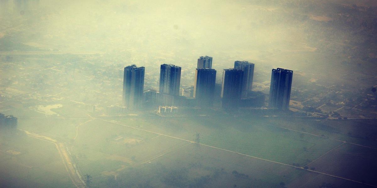 Delhi, världens tredje mest förorenade stad 2023