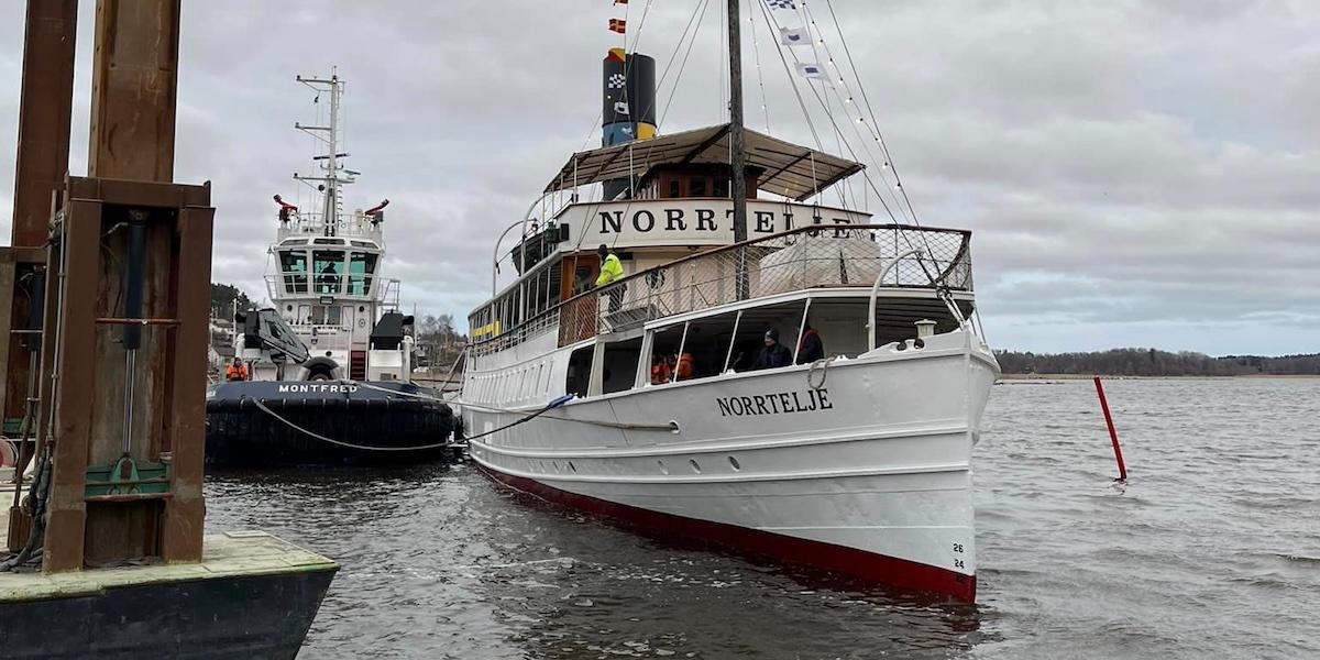 SS Norrtälje är hemma igen efter renovering