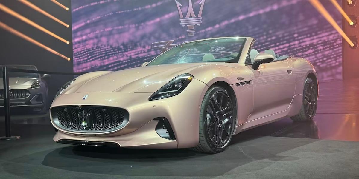 Maserati Grancabrio Folgore är den nya sexiga elbilen, utan tak.