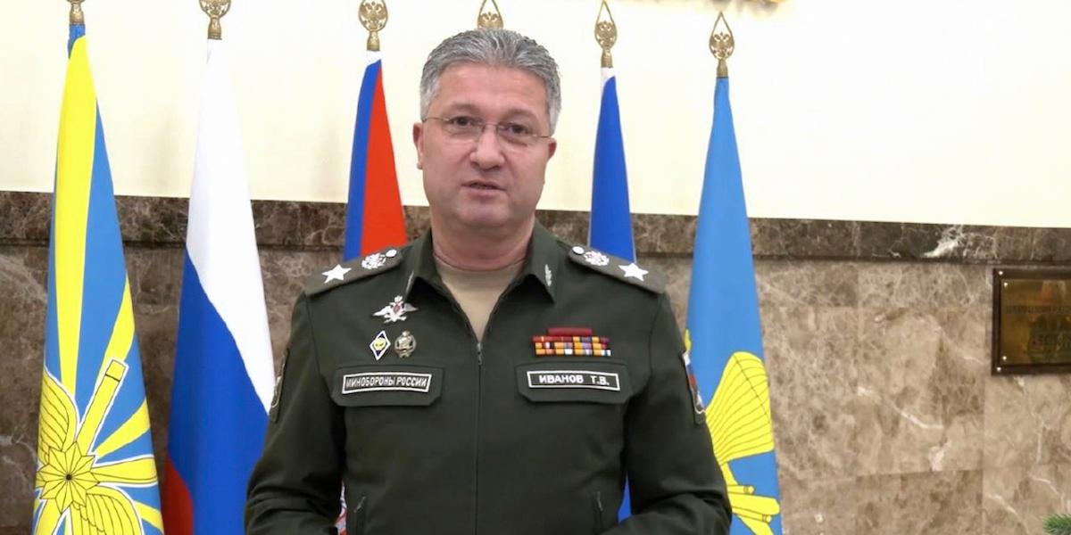 Rysslands biträdande försvarsminister Timur Ivanov.