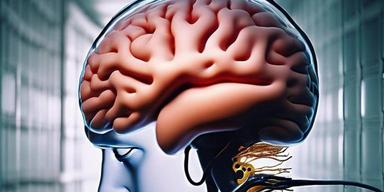 En hjärna. Forskare har hittat nya ledtrådar till vad som händer i vår hjärna när vi sover