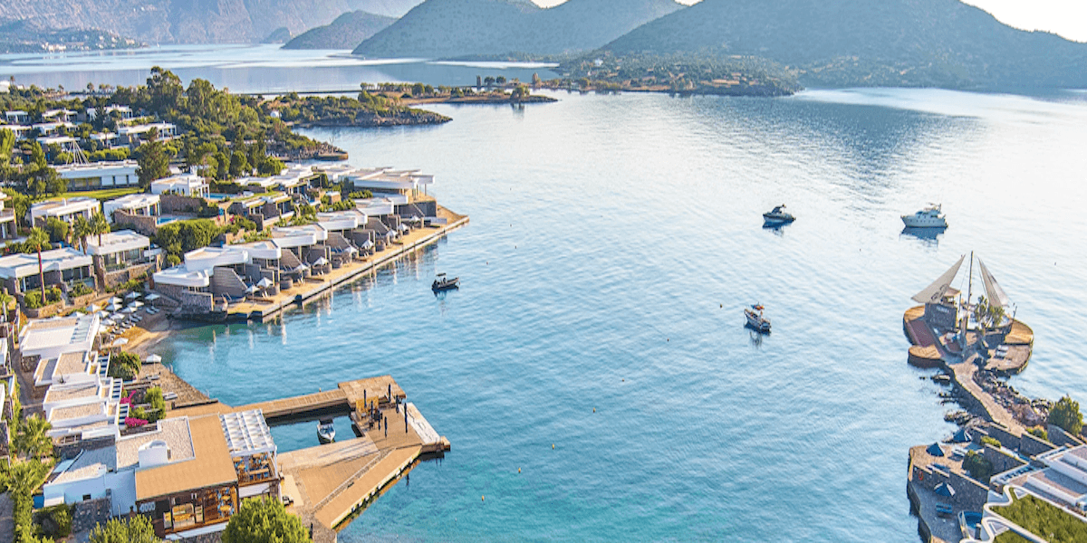 Elounda Beach Hotel & Villas är en oas för seglare.