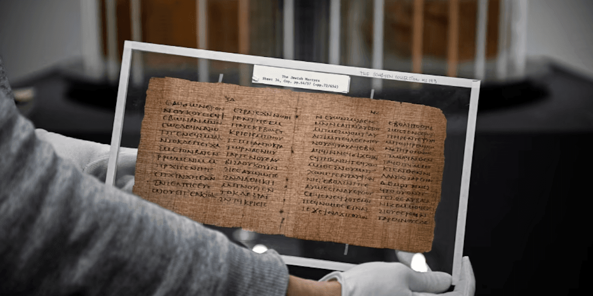 Crosby-Schøyen-kodexen har precis sålts via Christie's i London.