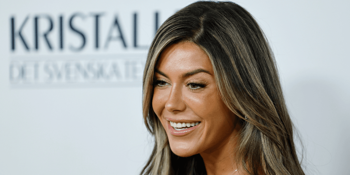 Bild på Bianca Ingrosso vid Kristallen-galan.