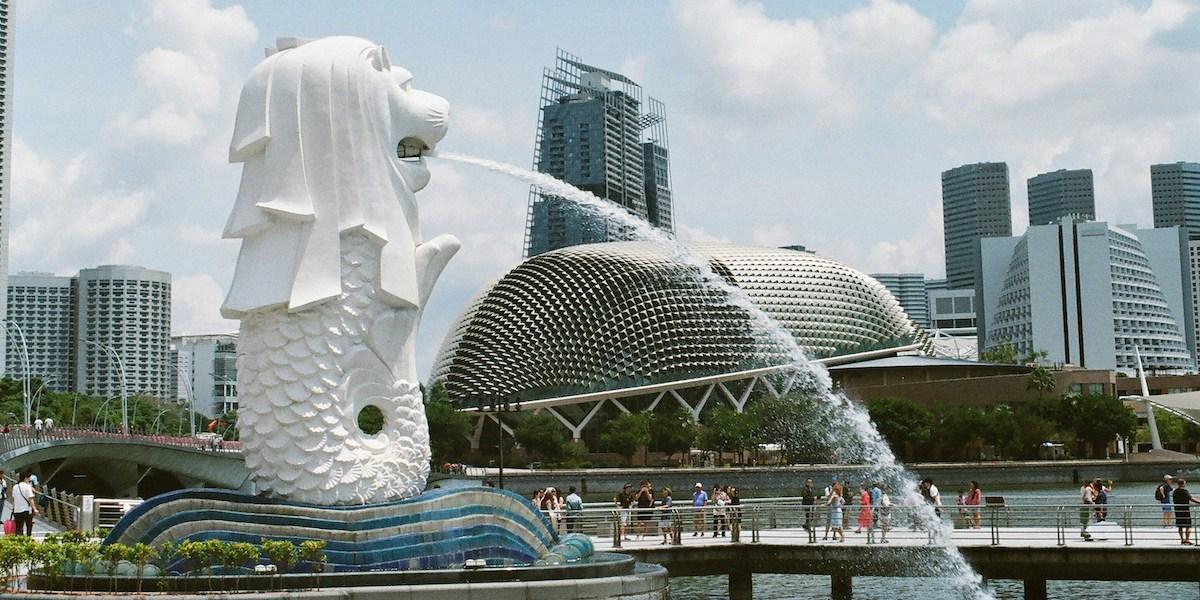 Chew startade sitt företag i Singapore 2019