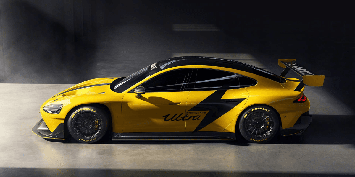 Teknikjättens andra bil. Denna gången en sportbil som tydligen ska köra fortast på Nürburgring. (Foto: Xiaomi)