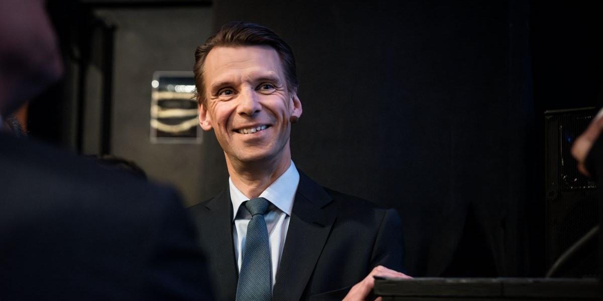 Christan Cederholm, vd Investor.