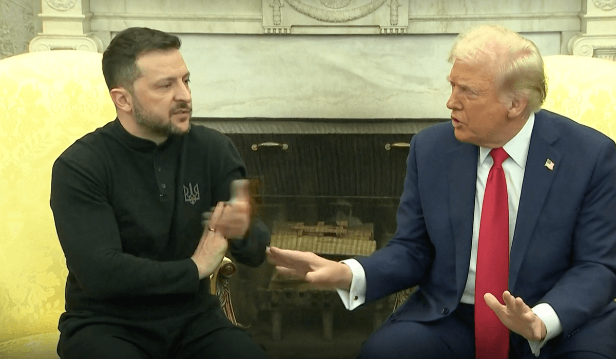Trump och Zelenskyj