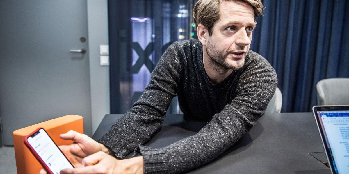 Sebastian Siemiatkowski, vd för Klarna, som snart ska börsnoteras i USA.