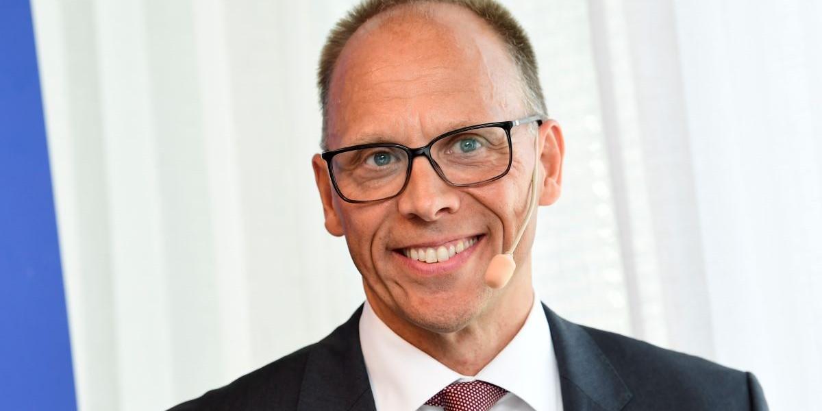Nordeas vd Frank Vang-Jensen har anledning att vara nöjd över storbankens rapport.