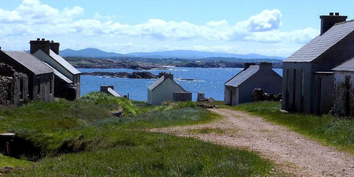 Isoleringen lockar på Owey Island.
