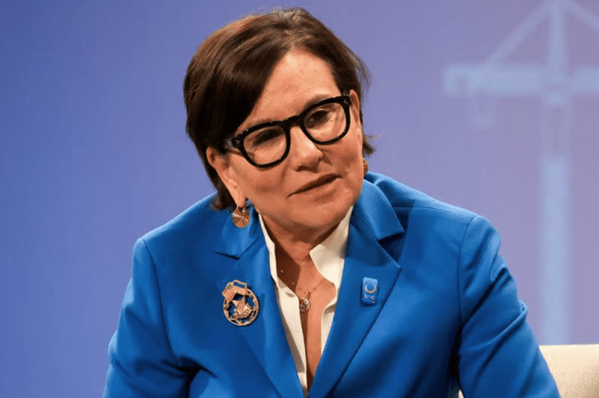 Harvards styrelseordförande Penny Pritzker kan vara målet för Donald Trumps aggression mot det prestigefulla universitetet. (Foto: Krisztian Bocsi/Bloomber/Getty Images/File)