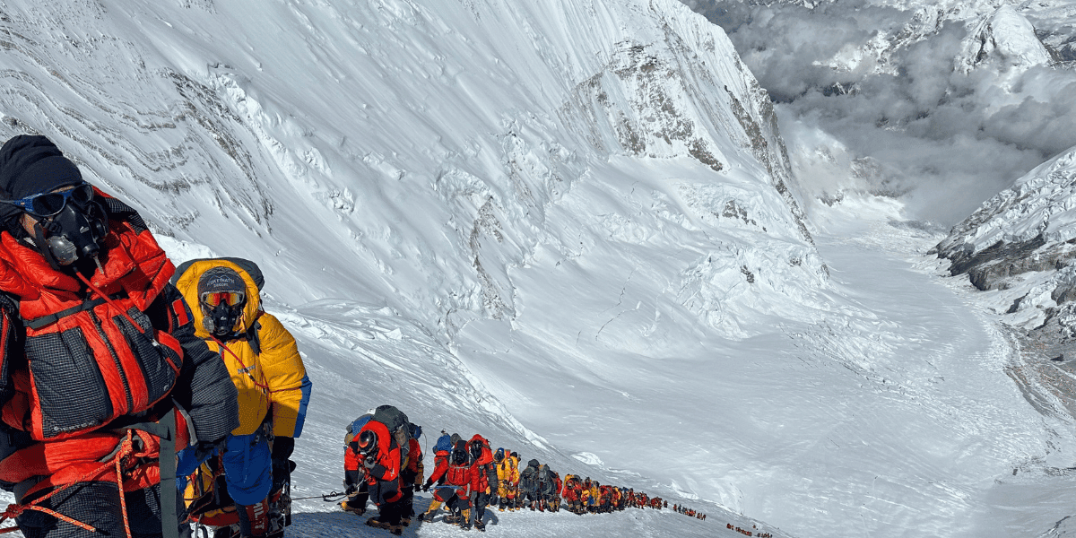 Mount Everest i Nepal