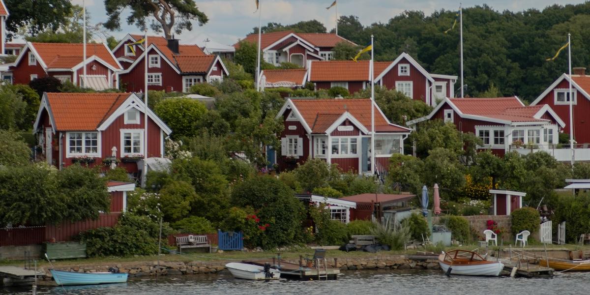 röda fritidshus
