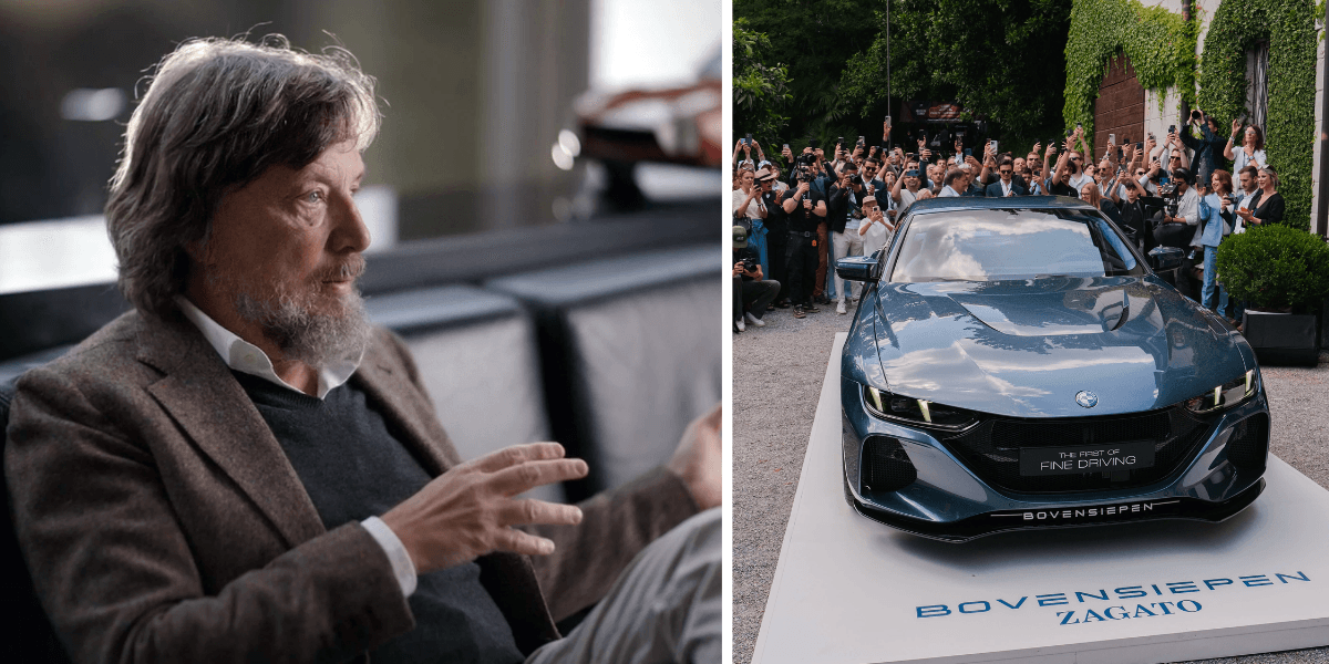 Andrea Zagato CEO Zagato och Bovensiepen Zagato (Foto: Bovensiepen)
