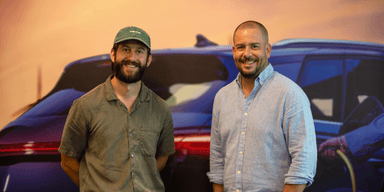 Martin Lundgren, Skandinavienchef på Virta och David Fauné, medgrundare och VD för Northe. (Foto: Virta)