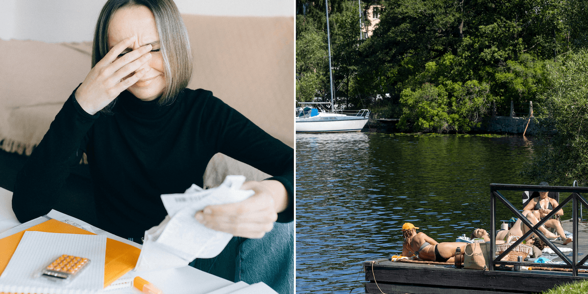 Ekonomisk baksmälla efter semestern