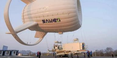 Nu ska vindkraften upp i rymden