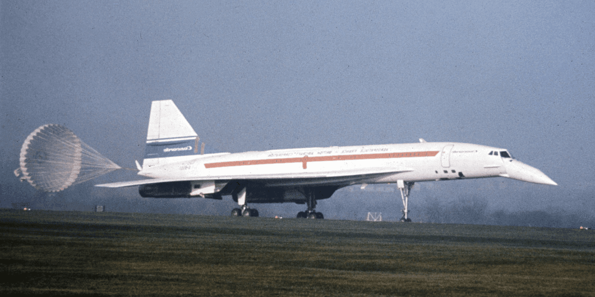 Concorde 1971 var en ikon för jetset-eran.