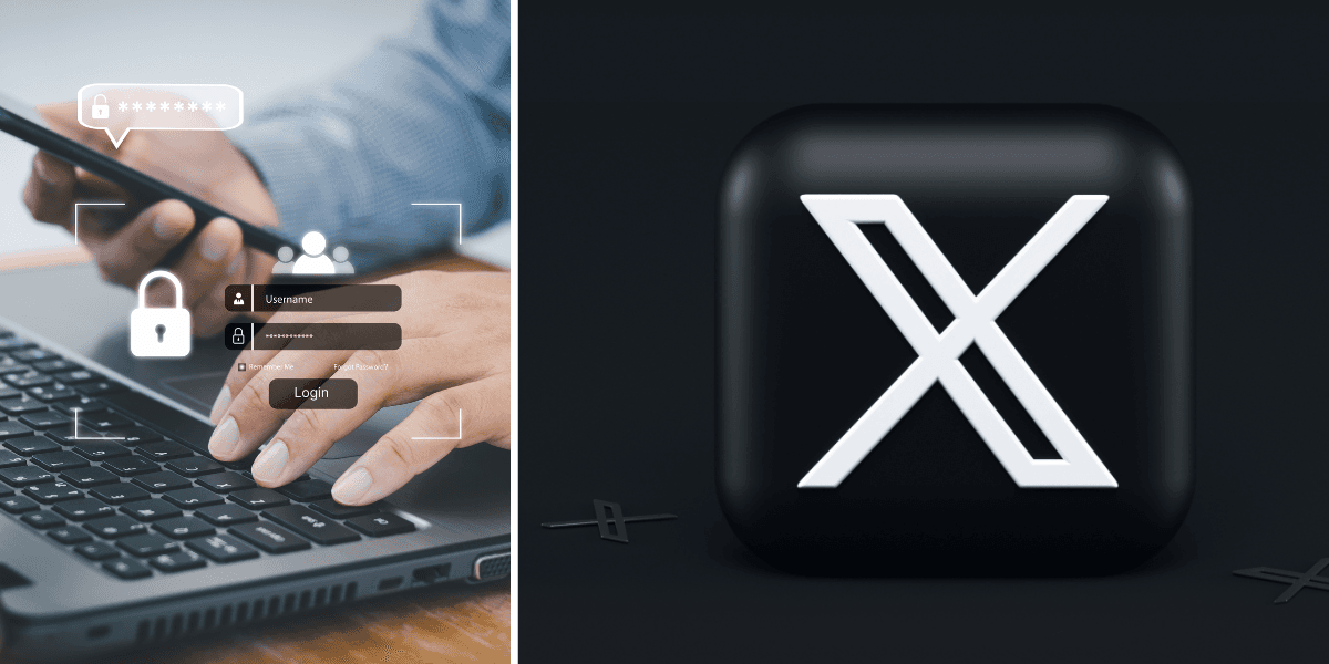 Dags att fräscha upp sin 2FA på X. (Foto: Canva och Alexander Shatov on Unsplash)