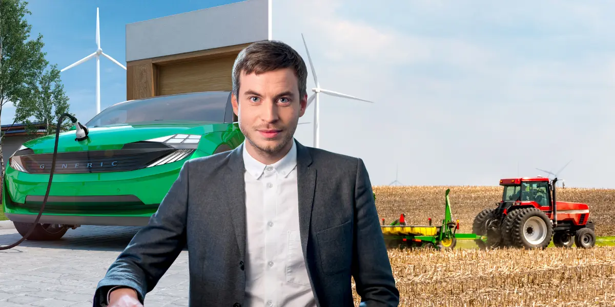 Elbilspremien går bara till vissa, tex dem som bor på landsbygden. (Foto: Canva och M Sverige)