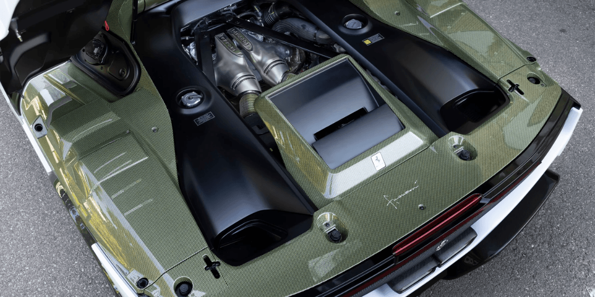 Ferrari SC40 som är ett superunikt bygge för en enda person. (Foto: Ferrari)