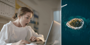 En ö för fyra kronor kvadraten