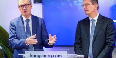 Kongsberg delas upp och vd får lämna