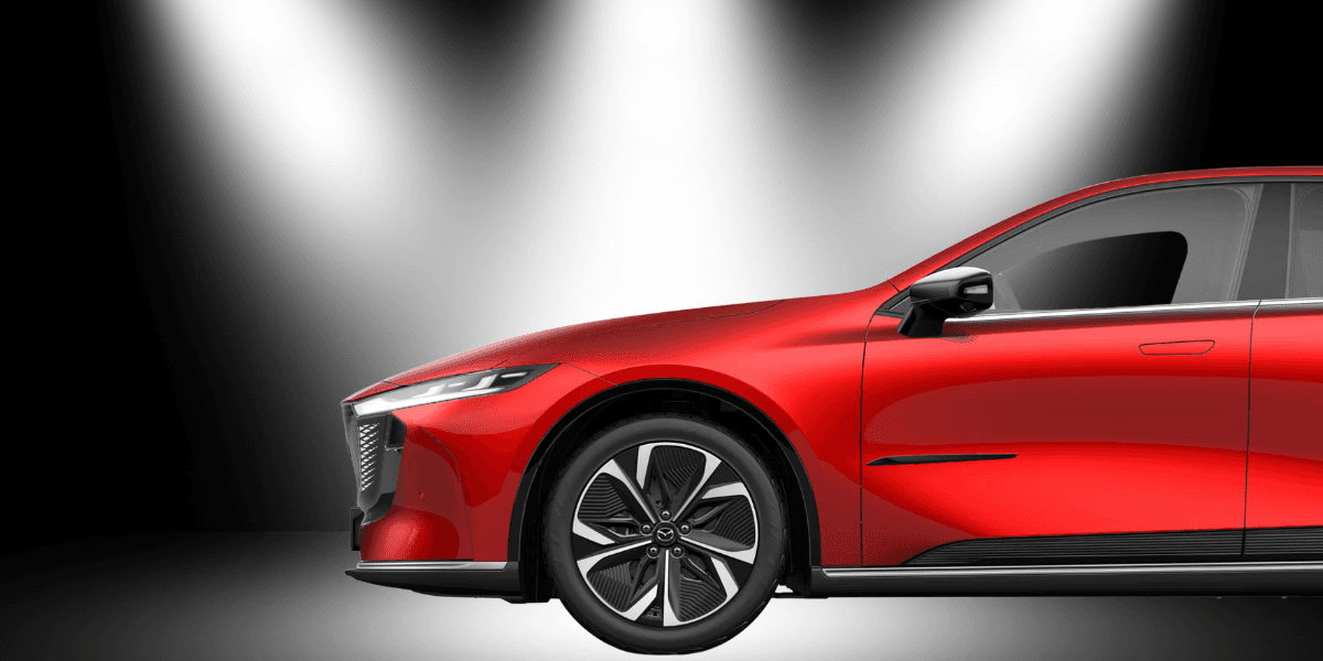Den här bilen fick full pott på säkerheten. (Foto: Mazda och Canva)