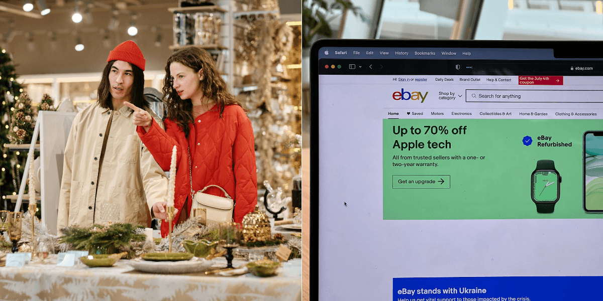 Rätt många nyttjar AI för att julshoppa men butikerna vinner faktiskt mer mark. (Foto: _Andrej Lišakov For Unsplash+ och Oberon Copeland @veryinformed)