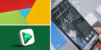 Har du en Android telefon? Var då vaksam över allt Google vet om dig. (Foto: Daniel Romero, Rubaitul Azad on Unsplash och Canva)