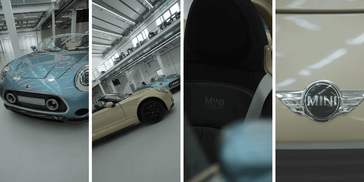 Små hintar på ett Instagramkonto visar kanske en ny version av klassiska MINI Superleggera. (Foto: Official Mini Classics Instagram)