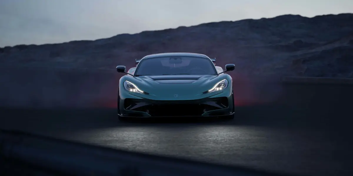 2 136 hästkrafter klarar den 0–100 km/h på 1,72 sekunder. (Foto: Rimac)