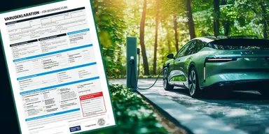 Underbart att man som köpare av begagnad elbil kan få en besiktning på batteriet och en säkerhet inför köpet. (Foto: DEKRA)