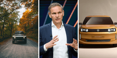 Tänk att det skulle gå så bra. Spännande framtid. (Foto: Wes Hicks on Unsplash, Julian Stratenschulte/AP/TT och Volkswagen)